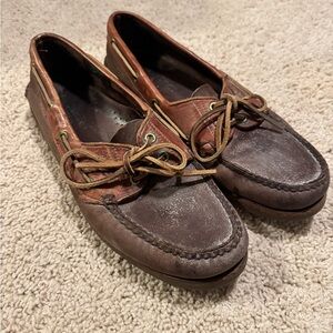 Timberland Classic Brown Leather Boat Shoes